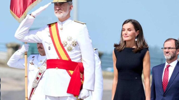 Letizia di Spagna e il Re Felipe