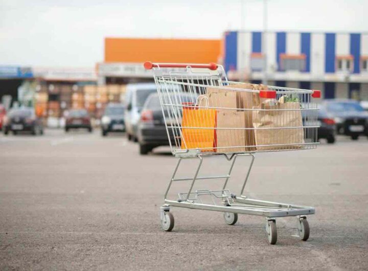 Parcheggio supermercato