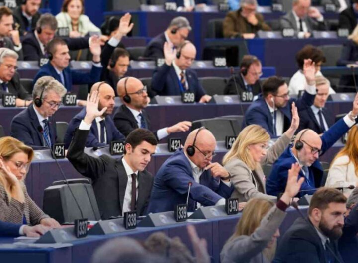 Votazione al Parlamento Europeo