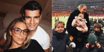 &Quot;Alvaro Morata E Alice Campello Felici A Istanbul, Esprimendo Il Loro Amore.&Quot;