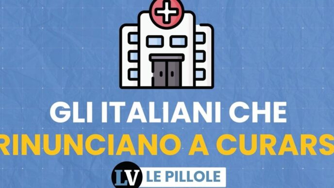 &Quot;Italiani Che Rinunciano Alle Cure Mediche: Aumento Preoccupante Delle Scelte Di Non Accesso Alle Cure&Quot;