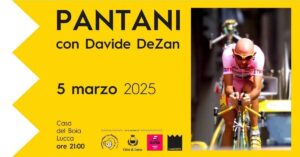 &Quot;Davide De Zan Rende Omaggio A Marco Pantani Al Festival L’augusta Di Lucca Il 5 Marzo.&Quot;