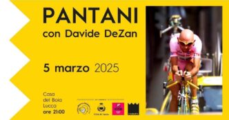 &Quot;Davide De Zan Rende Omaggio A Marco Pantani Al Festival L’augusta Di Lucca Il 5 Marzo.&Quot;