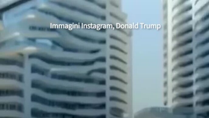 &Quot;Donald Trump Presenta Un Video Sull'Argomento Gaza Creato Con Intelligenza Artificiale.&Quot;