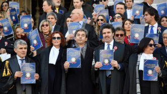 &Quot;Magistrati In Flash Mob Alla Cassazione Per Difendere La Costituzione E La Giustizia&Quot;