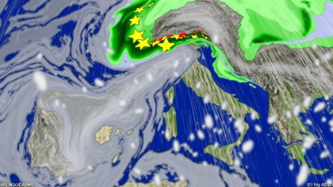 &Quot;Maltempo In Italia: Piogge Diffuse E Forti Venti In Arrivo&Quot;