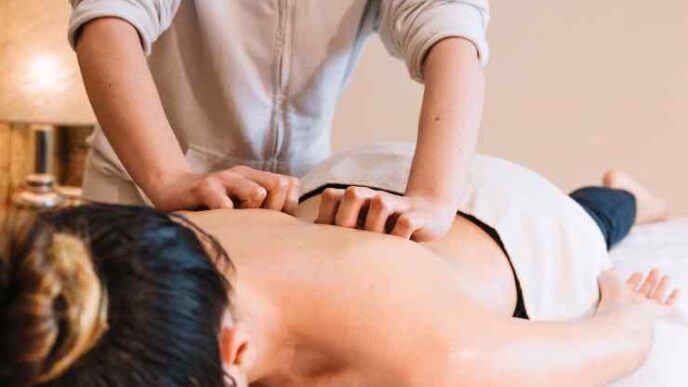 Massage Concept With Relaxed Woman 2