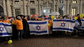 &Quot;Manifestazione Della Comunità Ebraica A Milano Per I Bambini Bibas E Gli Ostaggi Di Hamas&Quot;