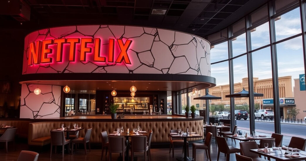 Netflix Ha Appena Aperto Un Ristorante A Tema Nel Cuore Di Las Vegas