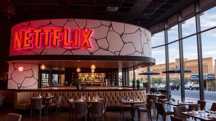 Netflix Ha Appena Aperto Un Ristorante A Tema Nel Cuore Di Las Vegas