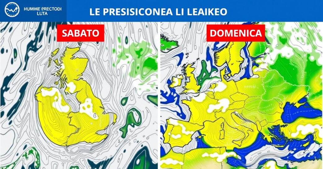 &Quot;Previsioni Meteo Weekend: Piogge Sabato E Miglioramenti Domenica&Quot;