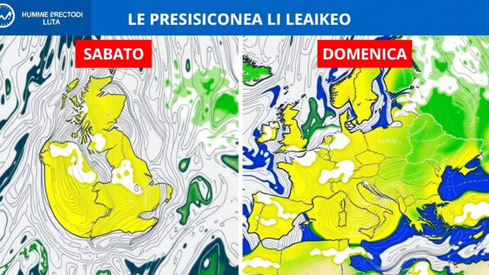 &Quot;Previsioni Meteo Weekend: Piogge Sabato E Miglioramenti Domenica&Quot;