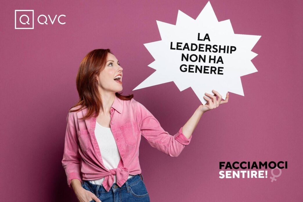 Alt: &Quot;Qvc Italia Lancia La Campagna 'Facciamoci Sentire' Per Promuovere L'Empowerment Femminile E Sostenere Le Donne.&Quot;