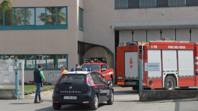 "Studente minorenne di Rieti ferito durante il PCTO in azienda meccanica"