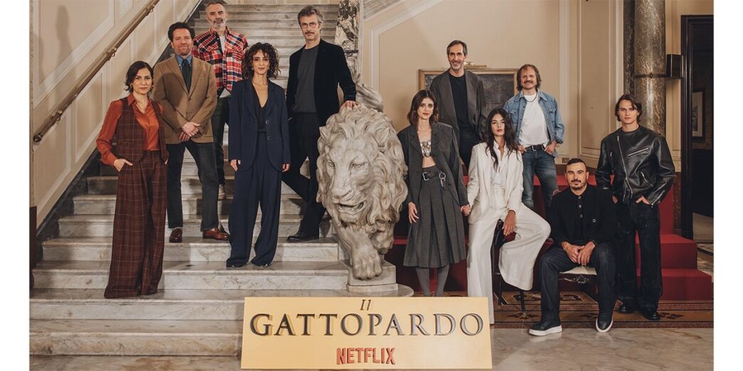 &Quot;Presentazione Della Nuova Serie Netflix 'Il Gattopardo' A Roma, Prodotta Da Indiana E Moonage Pictures.&Quot;