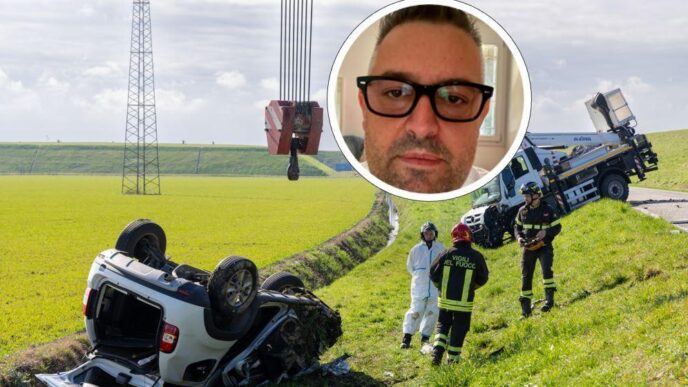 &Quot;Tragedia A Bondeno: Dennis Vincenzi, 52 Anni, Vittima Di Un Incidente Stradale.&Quot;