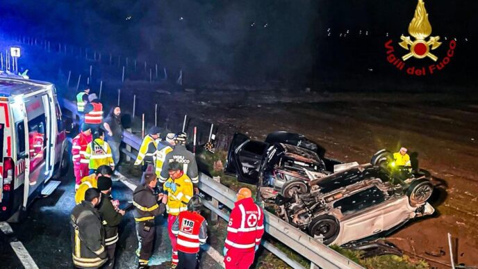 "Incidente mortale sulla Torino-Savona: un uomo di 58 anni perde la vita in scontro tra tre veicoli."