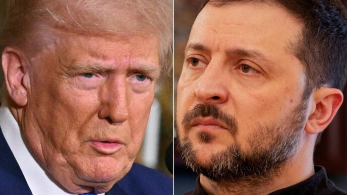 Alt: &Quot;Trump Afferma Che Zelensky Non È Cruciale Nei Negoziati Di Pace Tra Ucraina E Russia&Quot;