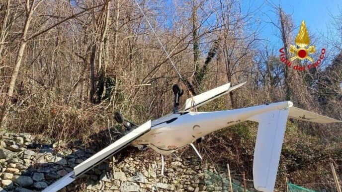 &Quot;Incidente Ultraleggero Valtellina: Marito E Moglie Feriti, Ma Non In Pericolo Di Vita.&Quot;