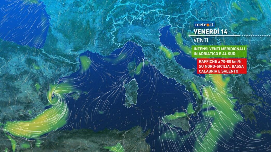 Maltempo In Arrivo3A Italia Col