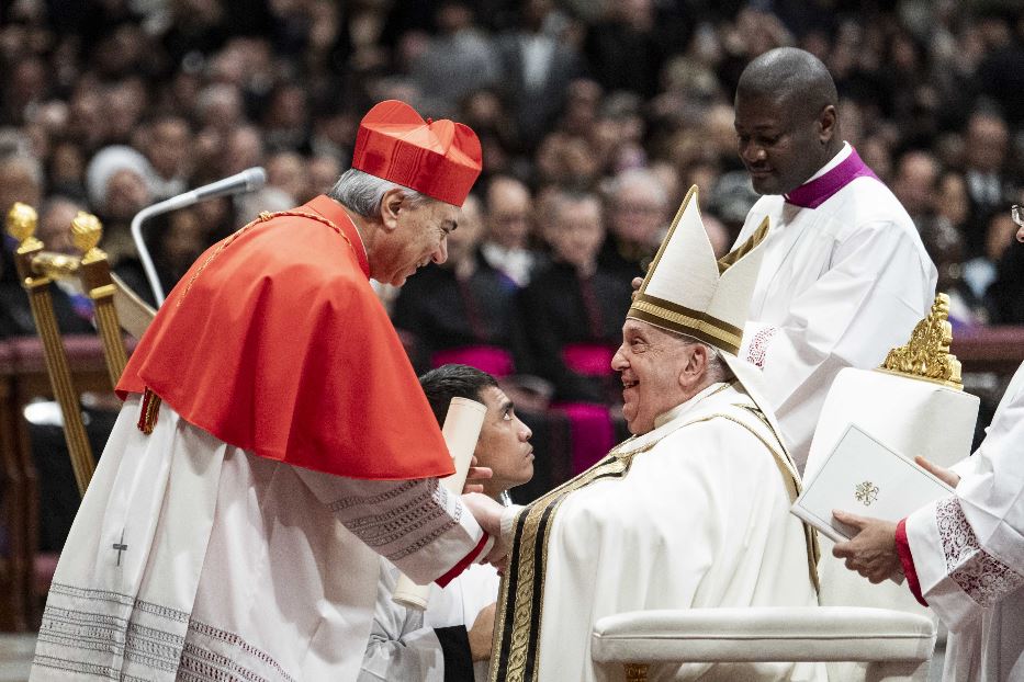 Papa Francesco E Il Cardinale