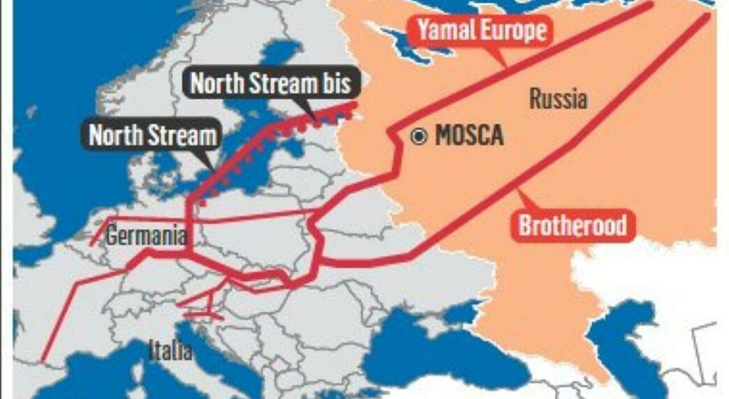 Risalita Del Gas In Europa3A Le