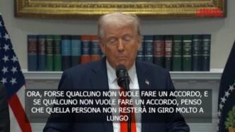 Trump Manda Un Messaggio Chiar