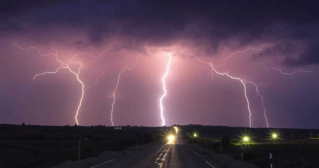 &Quot;Maltempo In Puglia: Forti Temporali E Grandine A Nardò E Melissano, Strade Imbiancate Da Grandine.&Quot;