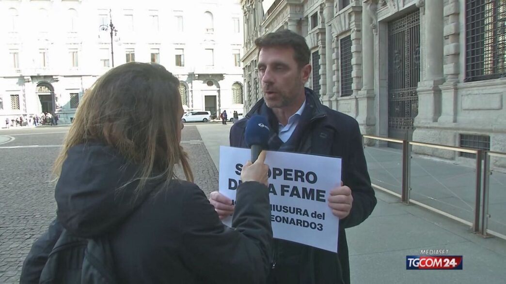 &Quot;Protesta A Milano Per La Salvaguardia Del Museo Dedicato All'Eredità Di Leonardo Da Vinci.&Quot;