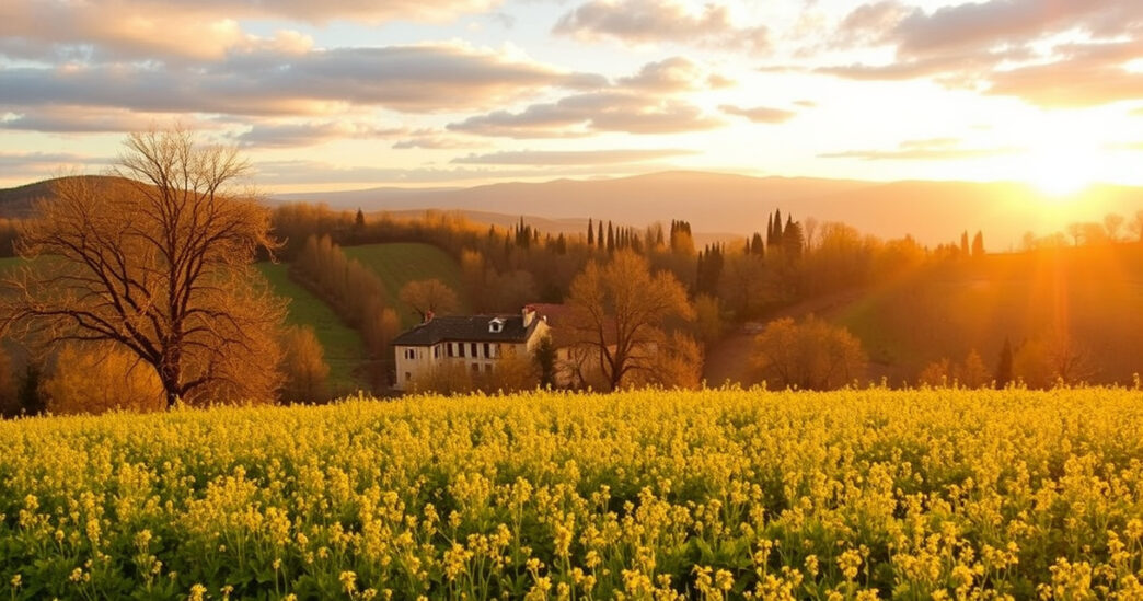 &Quot;Primavera In Toscana: Bel Tempo E Temperature In Aumento Fino Al 9 Marzo&Quot;